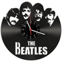 Vinyl Schallplatten Wanduhr - The Beatles Musik von GeschenkeKreation