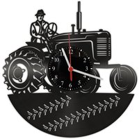Vinyl Schallplatten Wanduhr - Traktor Landwirtschaft Vinyl Schallplatten Wanduhr - Traktor Landwirtschaft von GeschenkeKreation