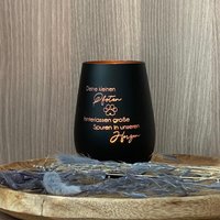 Windlicht Mit Gravur, Deine Kleinen Pfoten, Personalisierbar, Trostlicht, Tod Eines Haustier, Trostspender, Erinnerung, Trauerlicht von GeschenkeKreisel