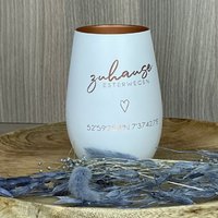 Windlicht Mit Gravur, Zuhause, Personalisierbar, Geschenk Zum Einzug, Einweihungsgeschenk, Persönliches Geschenk, Kerzenglas Windlicht Mit Gravur, Zuhause, Personalisierbar, Geschenk Zum Einzug, Einweihungsgeschenk, Persönliches Geschenk, Kerzenglas von GeschenkeKreisel