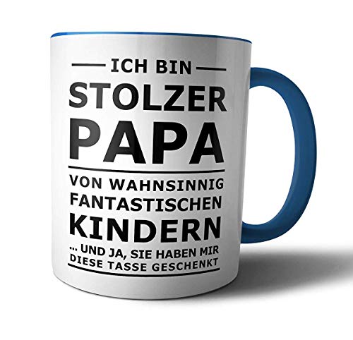 creativgravur® Tasse mit Spruch STOLZER PAPA, STOLZE MAMA Kaffeetasse Kaffeebecher Kaffeepot Frühstückstasse Bürotasse, Motiv:Motiv 14 von Geschenkedirekt