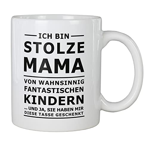 creativgravur® Tasse mit Spruch STOLZER Papa, STOLZE Mama Kaffeetasse Kaffeebecher Kaffeepot Frühstückstasse Bürotasse, Motiv:Motiv 06 von Geschenkedirekt