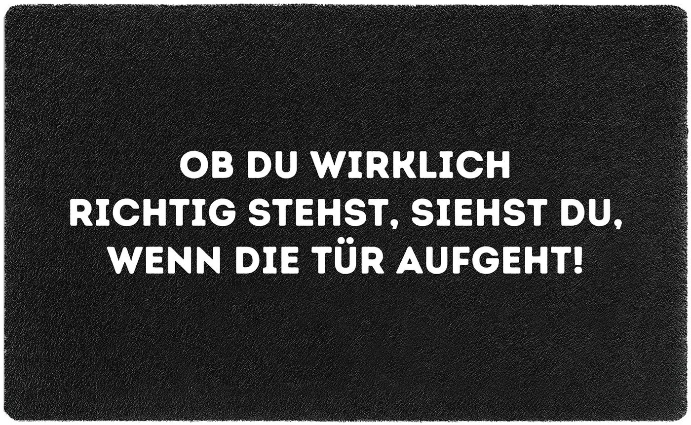 Geschenkehöhle Fußmatte Abtreter für Innen & Außen I Türmatte witzig mit Motiv & Spruch lustig, Türmatte 60x40cm mit witzigen Mustern Geschenkehöhle Fußmatte Abtreter für Innen & Außen I Türmatte witzig mit Motiv & Spruch lustig, Türmatte 60x40cm mit witzigen Mustern von Geschenkehöhle