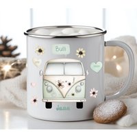Kaffeetasse - Personalisiertes Geschenk Zum Geburtstag/Camper Bulli von Geschenkekastl