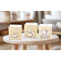 Spardose Personalisiert Mit Namen/Aus Holz Elefant , Hase, Bär von Geschenkekastl