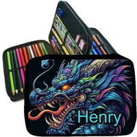 Federmäppchen Mit Name Drache Junge Personalisiert Geschenk Einschulung Geburtstag Federmäppchen Mit Name Drache Junge Personalisiert Geschenk Einschulung Geburtstag von Geschenkelaedchen