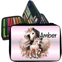 Federmäppchen Mit Name Pferd Mädchen Personalisiert Geschenk Einschulung Geburtstag Federmäppchen Mit Name Pferd Mädchen Personalisiert Geschenk Einschulung Geburtstag von Geschenkelaedchen