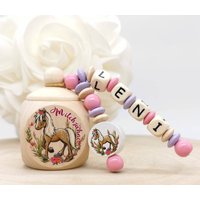 Milchzahndose Zahndose Mit Namen Mädchen Pferd Geschenk Einschulung Zähnchen Zähne Zahnfee Geburtstag Milchzähne von Geschenkelaedchen