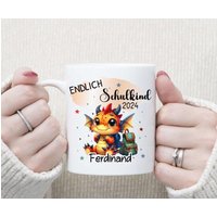 Schulkind Tasse Drache Personalisiert Mit Name Junge Endlich Geschenk Einschulung Schulanfang Schulstart Schulkind Tasse Drache Personalisiert Mit Name Junge Endlich Geschenk Einschulung Schulanfang Schulstart von Geschenkelaedchen