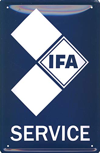 Blechschild 20x30cm IFA Service von Geschenkeparadies 24