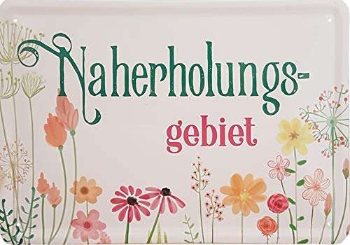 Geschenkeparadies 24 Blechschild Naherholungsgebiet von Geschenkeparadies 24