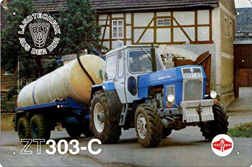 Geschenkeparadies 24 Deko Blechschild 20x30cm ZT 303-C Güllewagen Landtechnik aus der DDR Geschenkeparadies 24 Deko Blechschild 20x30cm ZT 303-C Güllewagen Landtechnik aus der DDR von Geschenkeparadies 24