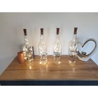 Familie Leuchtflasche Mit Spruch Familie Leuchtflasche Mit Spruch von Geschenkeplotterei