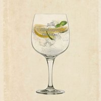 Gestalten Sie Ihr Ginglas, Gin Tonic Glas, Spritz-Glas, Cocktailglas Individuell von Geschenkeschmiede