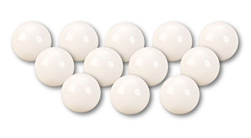 12 x Dekokugel in Weiss Rosenkugel ca. Ø 4 cm Kugel Edelstahl Garten Weihnachten von Geschenkestadl