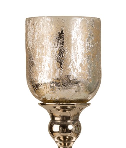5 x Glasaufsatz in Silber für Kerzenständer Windlicht Aufsatz 5 x Glasaufsatz in Silber für Kerzenständer Windlicht Aufsatz von Geschenkestadl