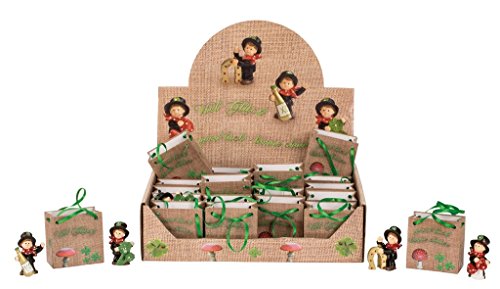 Geschenkestadl 24 Schornsteinfeger im Display Glücksbringer in Tütchen von Geschenkestadl