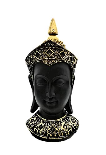 Geschenkestadl Buddha Kopf Spardose 33 cm Dekofigur von Geschenkestadl
