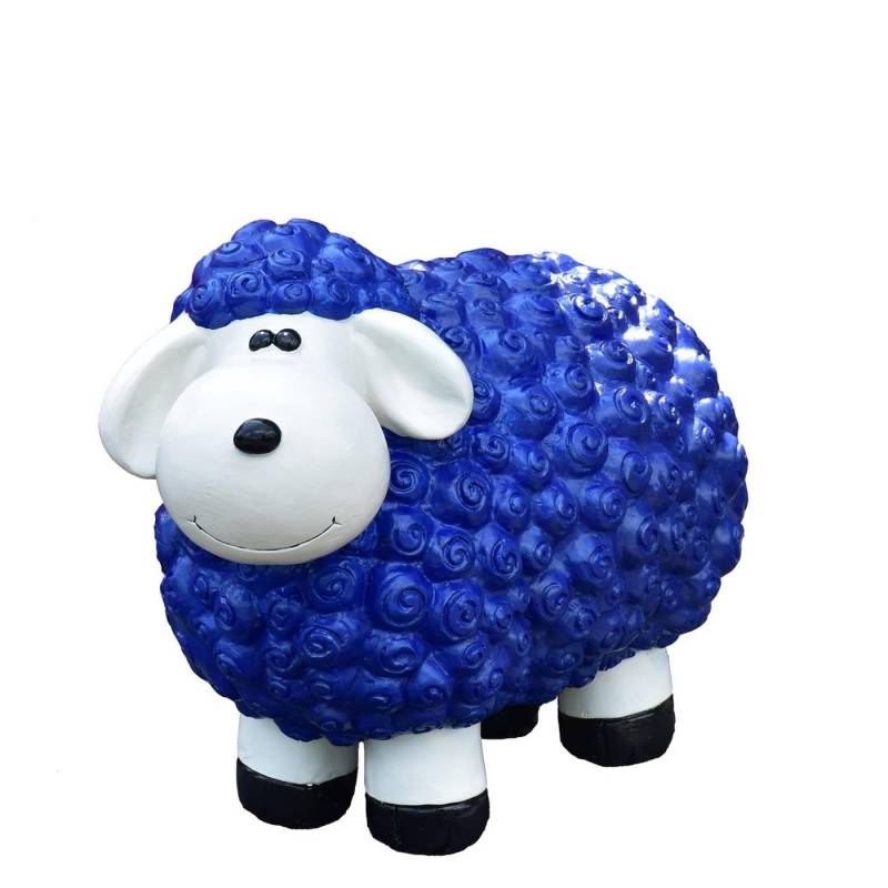 Geschenkestadl Gartenfigur XL Schafe in verschiedenen Farben Gartenfigur von Geschenkestadl