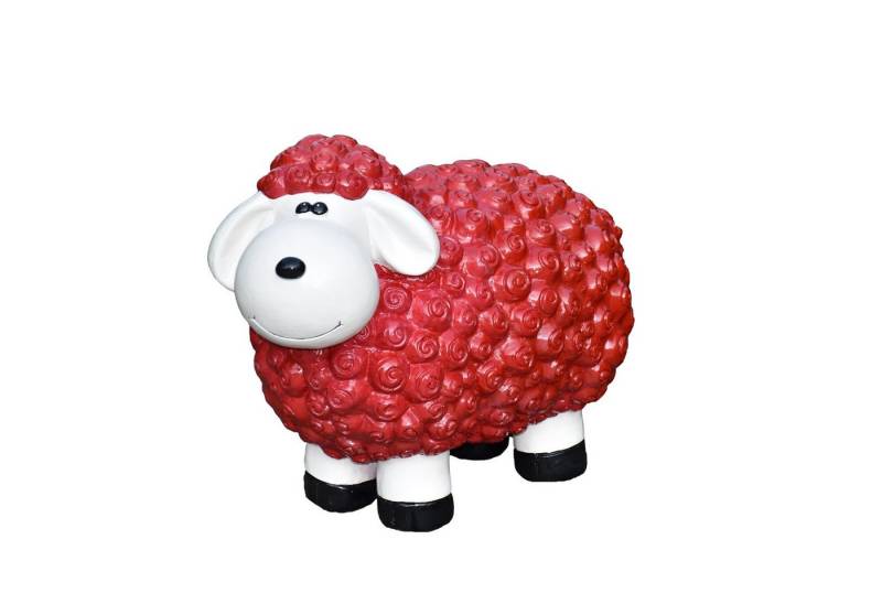 Geschenkestadl Gartenfigur XL Schafe in verschiedenen Farben Gartenfigur von Geschenkestadl