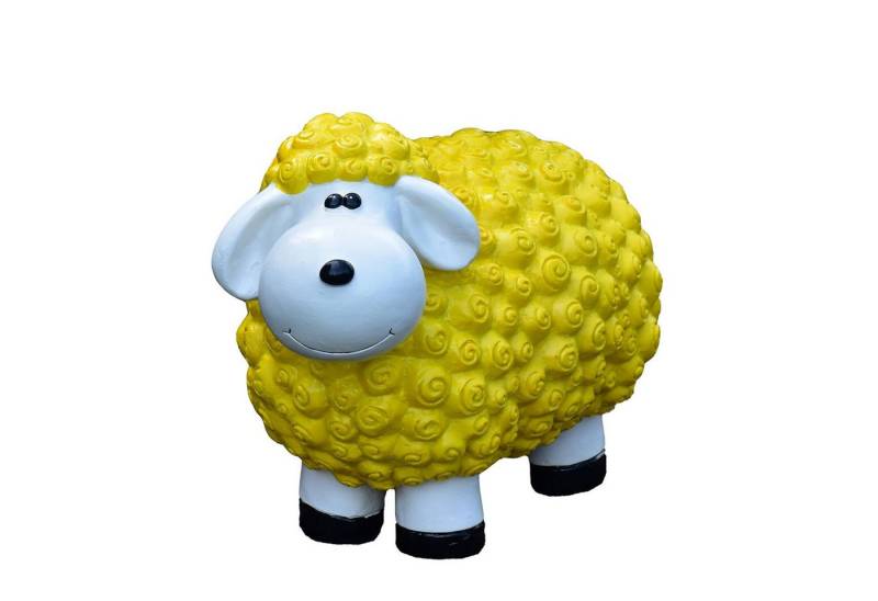 Geschenkestadl Gartenfigur XL Schafe in verschiedenen Farben Gartenfigur von Geschenkestadl