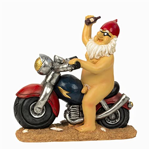 Geschenkestadl Nackter Zwerg auf Motorrad FKK Gartenzwerg 32 cm Geschenkestadl Nackter Zwerg auf Motorrad FKK Gartenzwerg 32 cm von Geschenkestadl