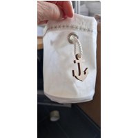 Maritimes Windlicht Lichtbeutel Utensilo Segel Deko Geschenk Licht Maritim Maritimes Windlicht Lichtbeutel Utensilo Segel Deko Geschenk Licht Maritim von GeschenkfabrikBK