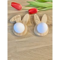 Eierbecher Personalisiert Aus Holz | Eierhalter Ostergeschenk von Geschenkfasz