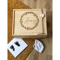 Erinnerungskiste | Baby Erinnerungsbox Geschenk Zur Geburt Taufe von Geschenkfasz