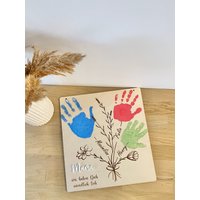 Muttertagsgeschenk | Basteln Handabdrücke| Geschenk Für Oma Diy Muttertagsgeschenk | Basteln Handabdrücke| Geschenk Für Oma Diy von Geschenkfasz