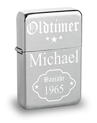 Feuerzeug mit Gravur - Geburtstagsgeschenk für Männer - personalisiertes Feuerzeug mit Gravur/personalisierte Geschenke für Papa/Geschenk für Ihn Feuerzeug mit Gravur - Geburtstagsgeschenk für Männer - personalisiertes Feuerzeug mit Gravur/personalisierte Geschenke für Papa/Geschenk für Ihn von Geschenkfreude