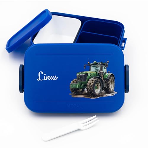 Geschenkefreude Bento Box für Mepal Vesperdose Kinder Traktor - Lunchbox Kinder mit Trennwand Name Kindergarten - Schule - Personalisierte Brotdose Traktor Schulanfang - Brotdose mit Namen Geschenkefreude Bento Box für Mepal Vesperdose Kinder Traktor - Lunchbox Kinder mit Trennwand Name Kindergarten - Schule - Personalisierte Brotdose Traktor Schulanfang - Brotdose mit Namen von Geschenkfreude