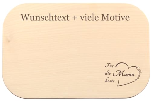 Mama Geschenk - Brettchen mit Gravur - originelle Geschenkidee für die beste Mutter zum Geburtstag, Muttertag, Weihnachten, Ostern … von Geschenkissimo