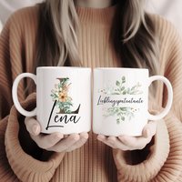 Patentante Patenonkel Geschenk Personalisiert Tasse Mit Namen Und Deinem Text Personalisiert von GeschenkmeisterShop