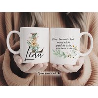 Tasse Personalisiert Mit Buchstabe Namen Wunschtext | Dankeschön Geschenk Spruch Tasse Personalisiert Mit Buchstabe Namen Wunschtext | Dankeschön Geschenk Spruch von GeschenkmeisterShop