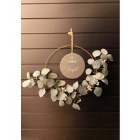 Türkranz/Namenschild Haustür Eingangsschild Willkommen Hochzeit von Geschenkonaut