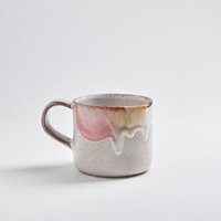 Großer Becher Tasse Melting Ice Cream Pastell Farben Verlaufend, 400Ml - Keramik Teetasse Kaffeebecher Keramikbecher Handgemacht in Portugal Großer Becher Tasse Melting Ice Cream Pastell Farben Verlaufend, 400Ml - Keramik Teetasse Kaffeebecher Keramikbecher Handgemacht in Portugal von Geschirrkultur