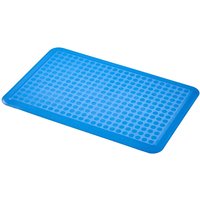 NoTrax Anti-Ermüdungsmatte Sani-Flex™, BxL 610 x 910 mm, blau von NoTrax