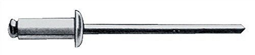 Blindniet Alu./Stahl 4x6mm dxl für 1,5-3mm GESIPA Flachrundkopf, 500 Stück von Gesipa