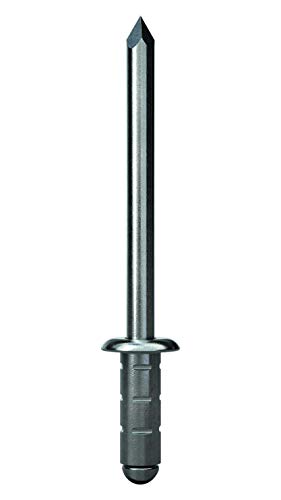 GESIPA | 50x Edelstahl (VA) - Blindnieten Ø 4,8 x 10,0mm PolyGrip | Popniete 4,8 für Materialstärke: 0,5-6,5mm | Nieten in Industrie-Qualität | Kaufe Popnieten von den Profis von Gesipa