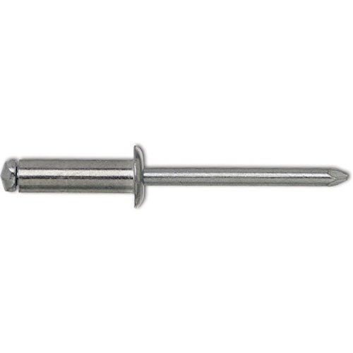 GESIPA Blindniete Flachrundkopf 4.0 x 16 Aluminium mit Edelstahldorn, 6320481 von Gesipa