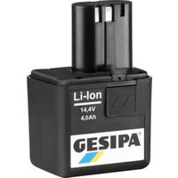 Gesipa Li-Ionen-Schnellwechsel-Akku, Kapazität: 4,0 Ah von Gesipa