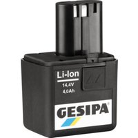 Gesipa Li-Ionen-Schnellwechsel-Akku, Kapazität: 4,0 Ah Gesipa Li-Ionen-Schnellwechsel-Akku, Kapazität: 4,0 Ah von Gesipa