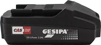 GESIPA | Original Ersatzakku 2.0Ah / 18V für Akku Nietenzange AccuBird® Pro CAS | Passend für alle CAS - Marken - Akkus von Gesipa