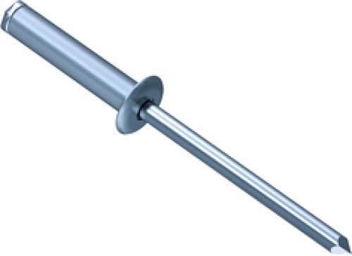 GESIPA Blindniete Mini-Pack 100 Stück (Alu/Stahl 3x8, Nietschaft-ø 3 mm, Scherkraft 700 N, Zugkraft 900 N, Flachrundkopf) 1433531 GESIPA Blindniete Mini-Pack 100 Stück (Alu/Stahl 3x8, Nietschaft-ø 3 mm, Scherkraft 700 N, Zugkraft 900 N, Flachrundkopf) 1433531 von Gesipa
