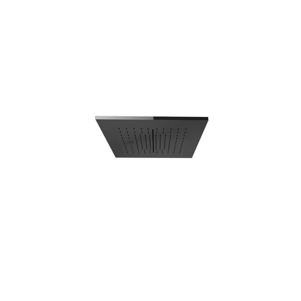 Gessi Afilo, Verkleidung (Cover) der Kopfbrause 300x300 mm Strahlart Regen/Schwall, muss zusätzlich bestellt werden, 57004, Farbe: Metall Schwarz PVD von Gessi