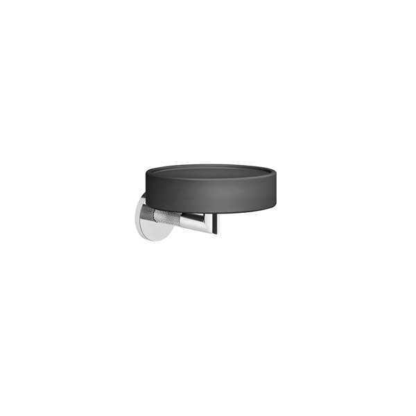 Gessi Anello, Seifenablage matt schwarz zur Wandmontage, 63702726 von Gessi
