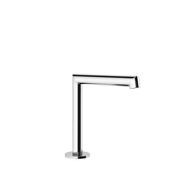 Gessi Anello, Waschtisch-Stand-Auslauf, mit 1/2 Anschluss, Höhe=162 mm x Ausladung 144 mm, 63321, Farbe: Kupfer gebürstet PVD von Gessi