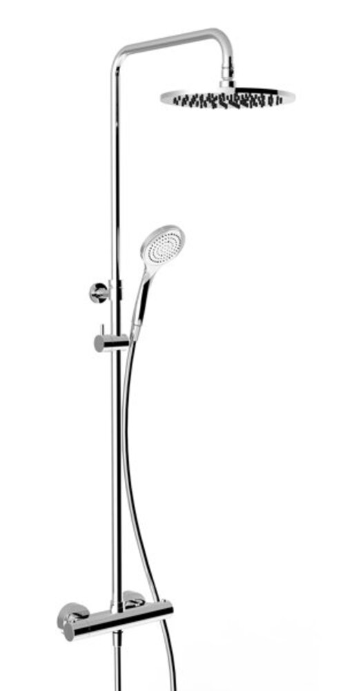 Gessi Aufputz-Thermostat-Brause-Armatur mit verdeckten 1/2-Anschlüssen, für Antikalk-Handbrause 100 mm oder Kopfbrause 250 mm, 35175707 Gessi Aufputz-Thermostat-Brause-Armatur mit verdeckten 1/2-Anschlüssen, für Antikalk-Handbrause 100 mm oder Kopfbrause 250 mm, 35175707 von Gessi