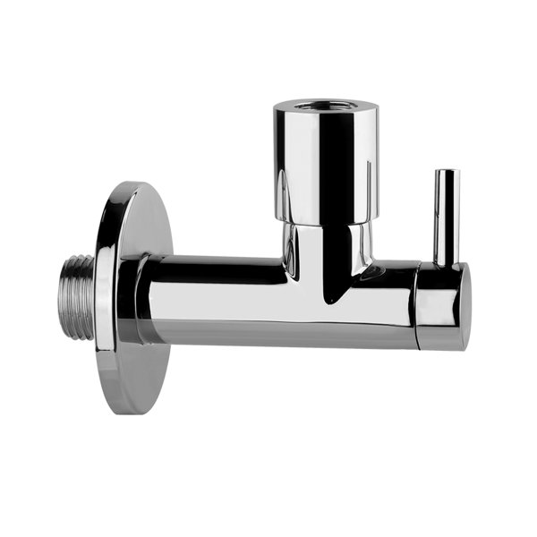 Gessi Eckregulierventil, rund, 01411, Farbe: Warm Bronze PVD von Gessi